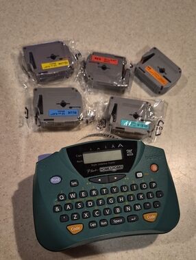 Brother PT-65 P-touch Home and Hobby Labeler 5 Extra Cartridges